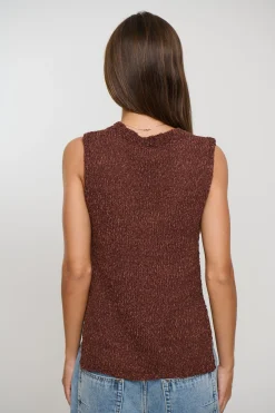 Kitt Knit Top Chocolate