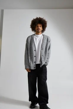 Knitted Oversize Cardigan Grey