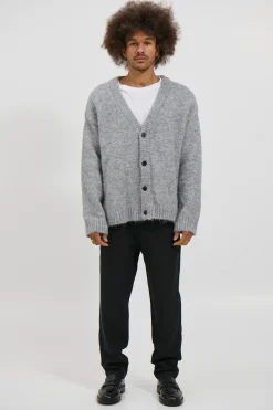 Knitted Oversize Cardigan Grey