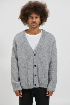 Knitted Oversize Cardigan Grey