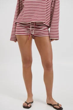 Kourt Bloomers Wine Stripe
