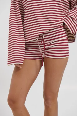 Kourt Bloomers Wine Stripe