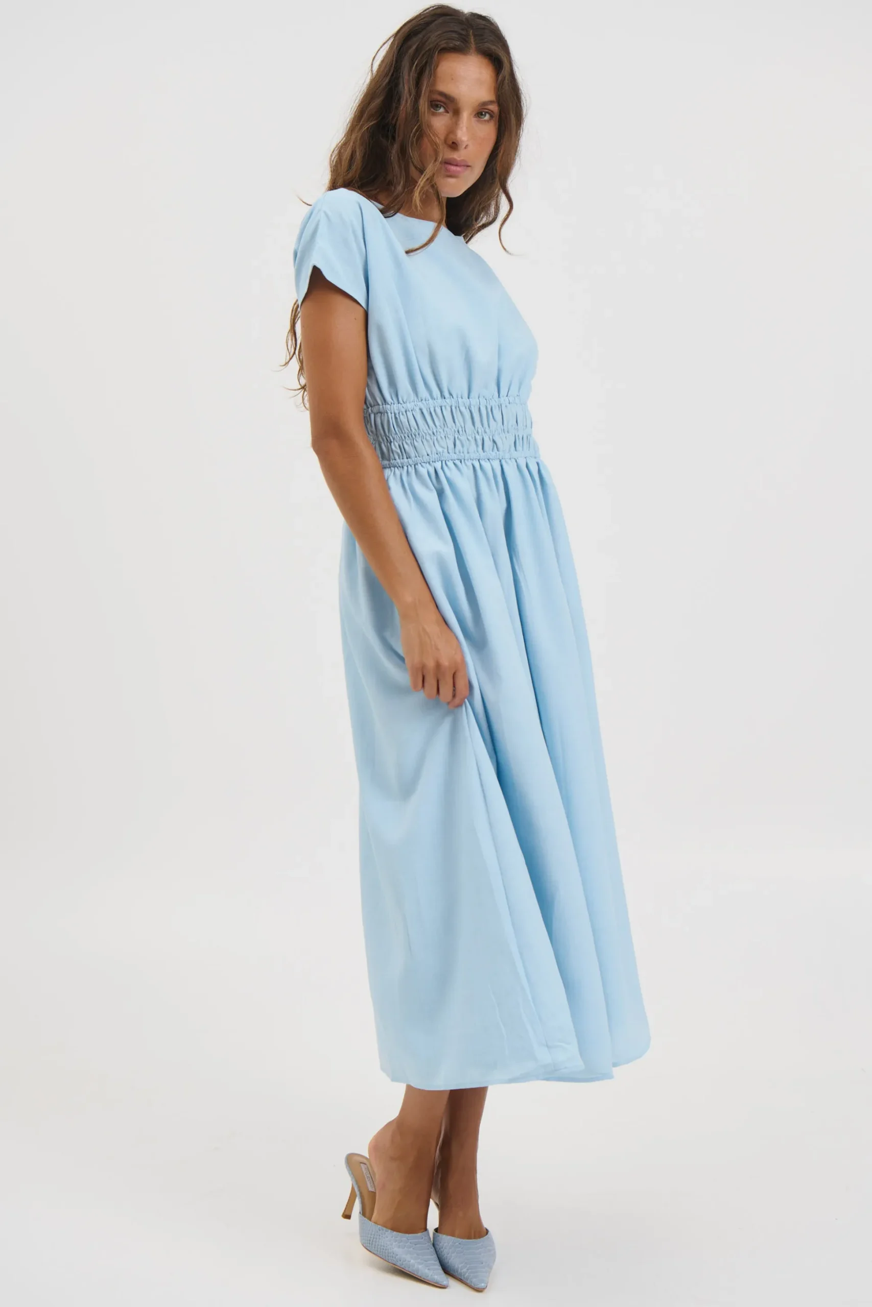 Laila Maxi Dress Sky