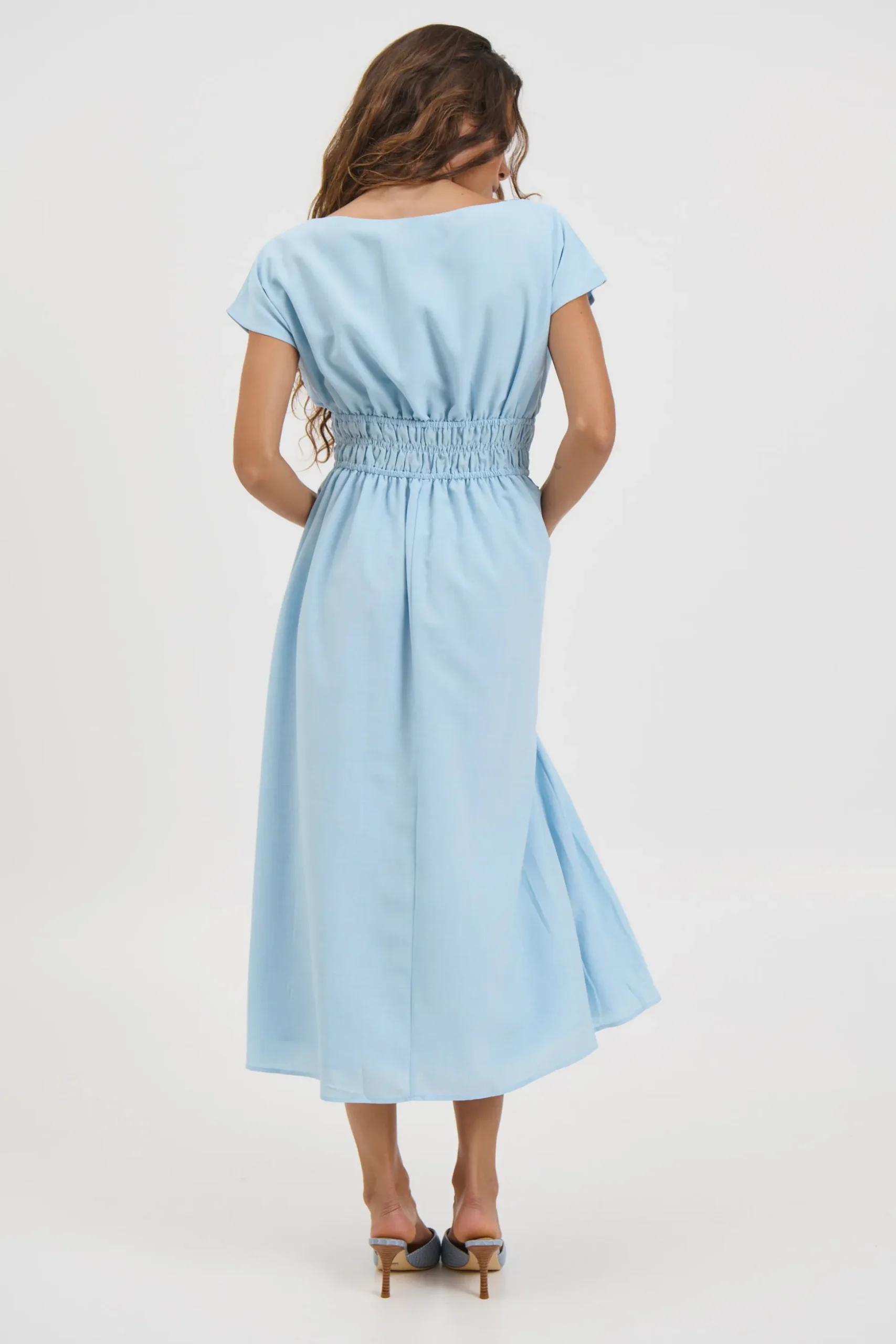 Laila Maxi Dress Sky