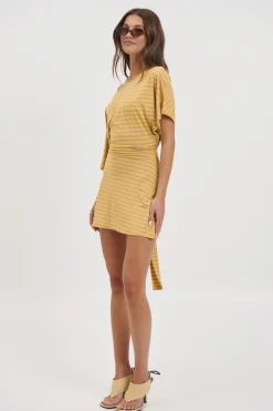 Lana Mini Dress Mustard