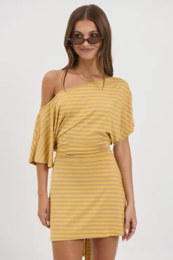 Lana Mini Dress Mustard
