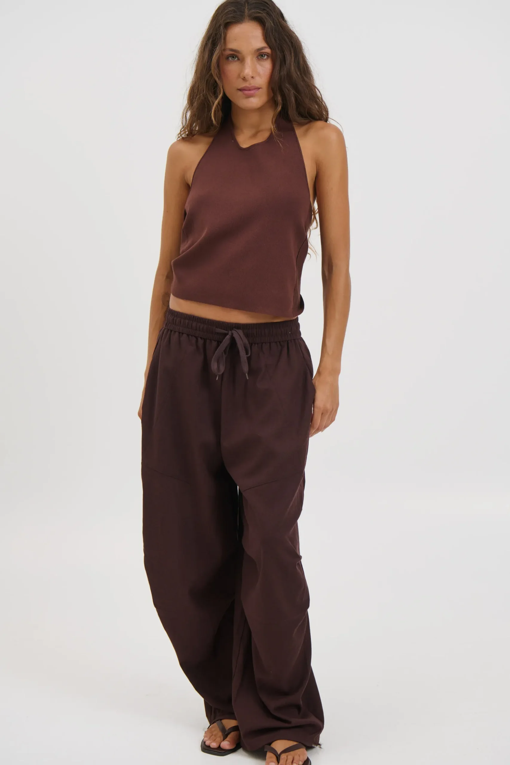 Lavinia Pant Chocolate