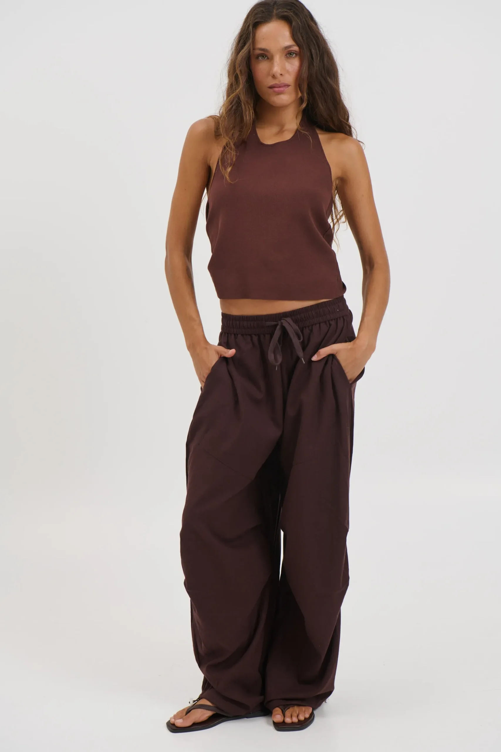 Lavinia Pant Chocolate