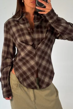 Leah Shirt Dark Grey