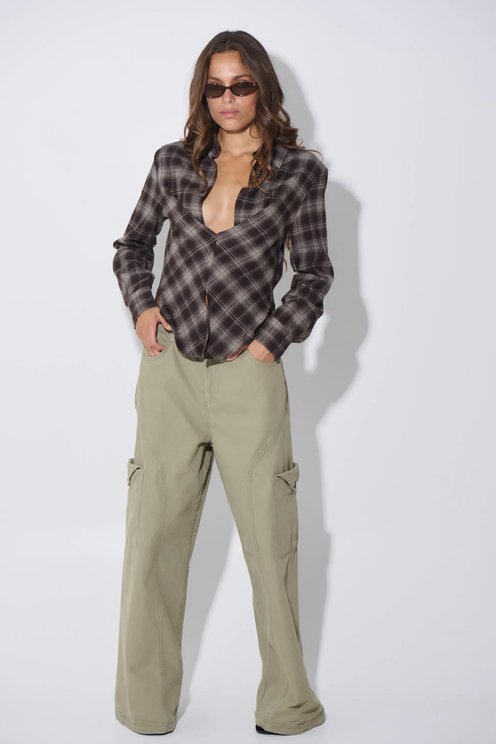 Leah Shirt Dark Grey