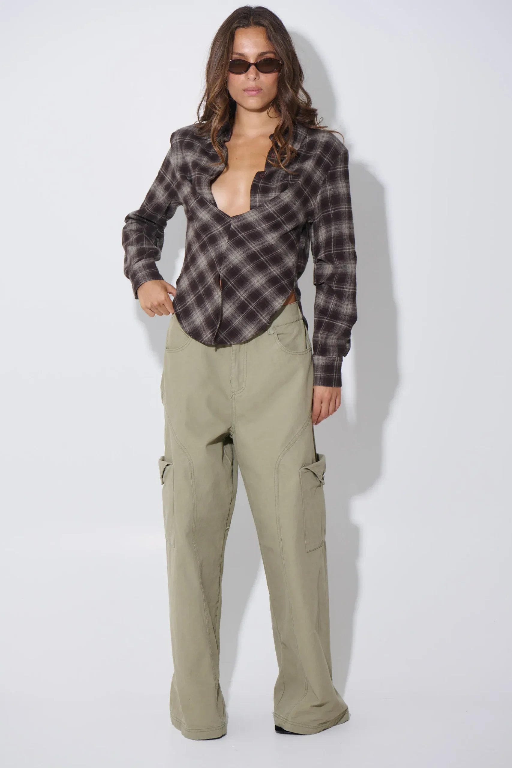 Leah Shirt Dark Grey