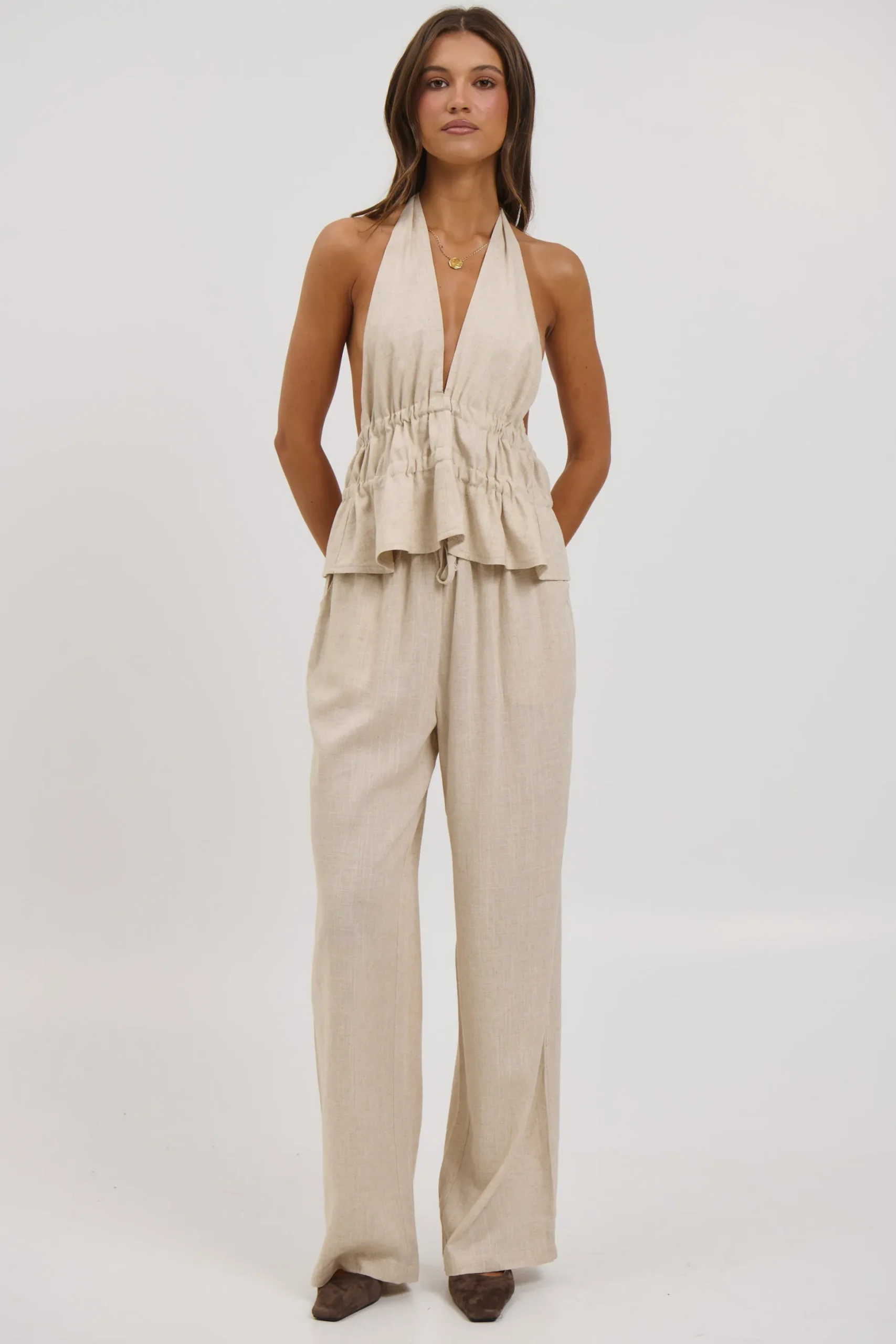 Leesa Pant Sand