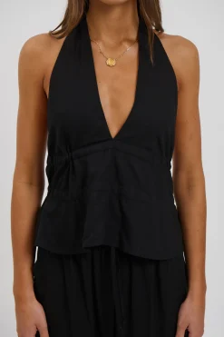 Leesa Top Black