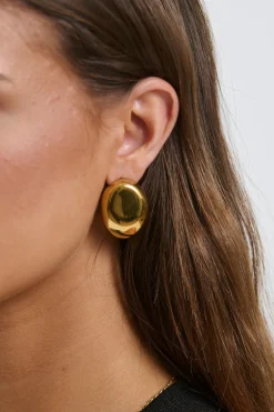 Letisha Stud Earring 18k Gold Plated