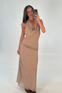 Lianna Maxi Skirt Tiramisu