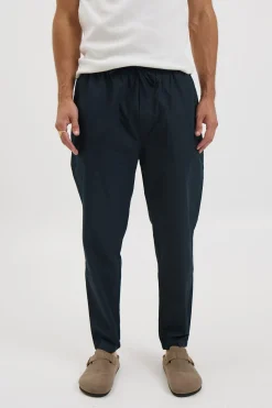 Locky Straight Pant Navy