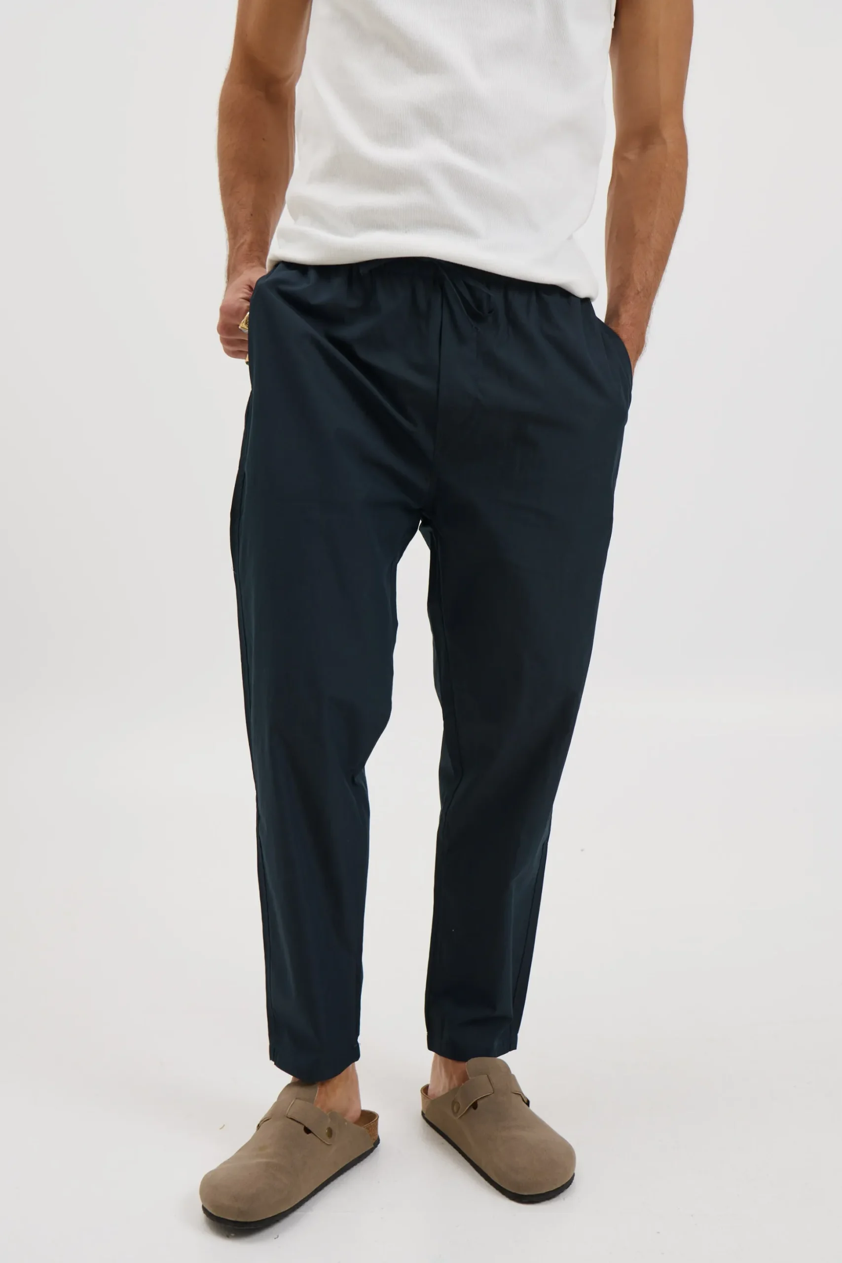 Locky Straight Pant Navy