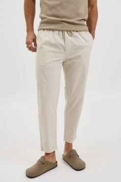 Locky Straight Pant Stone