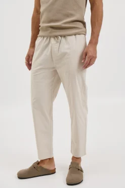 Locky Straight Pant Stone