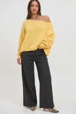 Louise Knit Lemon