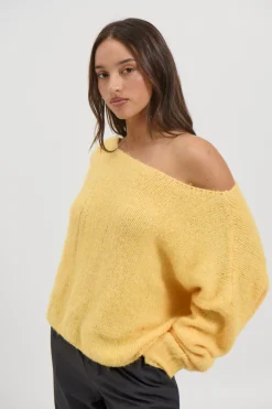 Louise Knit Lemon