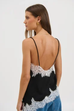 Lukas Lace Top Black