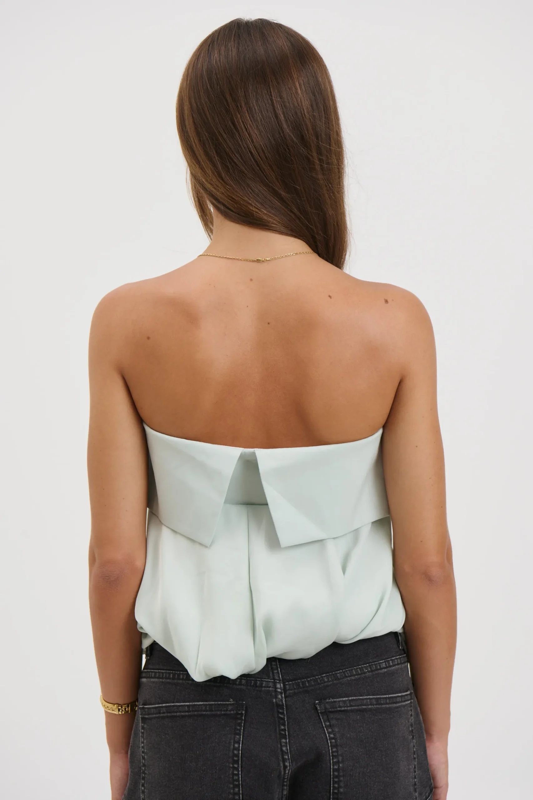 Makenzie Strapless Top Mint