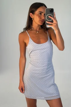 Malia Mini Dress Baby Blue