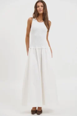 Malibu Maxi Dress White