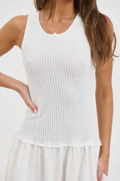 Malibu Maxi Dress White