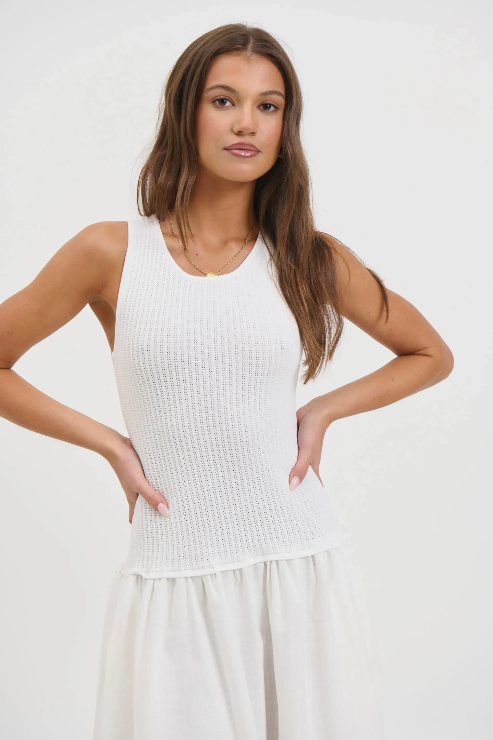 Malibu Maxi Dress White