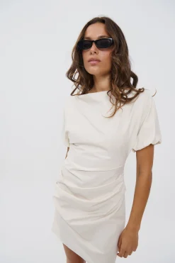 Margarita Mini Dress Beige