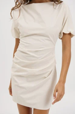 Margarita Mini Dress Beige