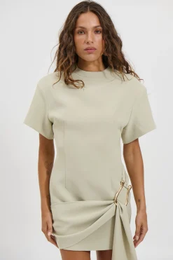 Martini Mini Dress Matcha