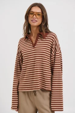 Megan Long Sleeve Latte