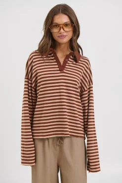 Megan Long Sleeve Latte