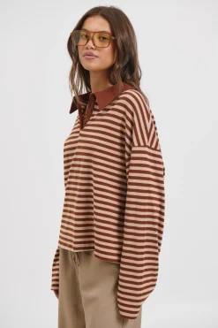 Megan Long Sleeve Latte
