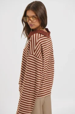 Megan Long Sleeve Latte