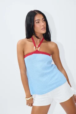 Melody Top Blue