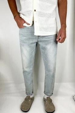 Miles Straight Denim Light Blue