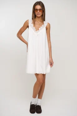 Mya Mini Dress White
