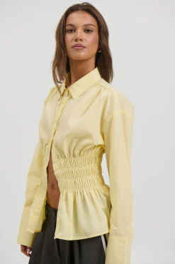 Nadine Shirt Lemon