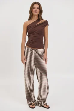 Nevada Asymmetric Top Chocolate