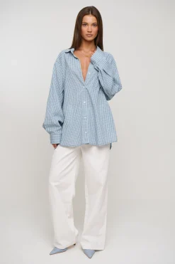 Notting Hill Shirt Baby Blue Check