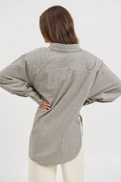 Notting Hill Shirt Cream Check