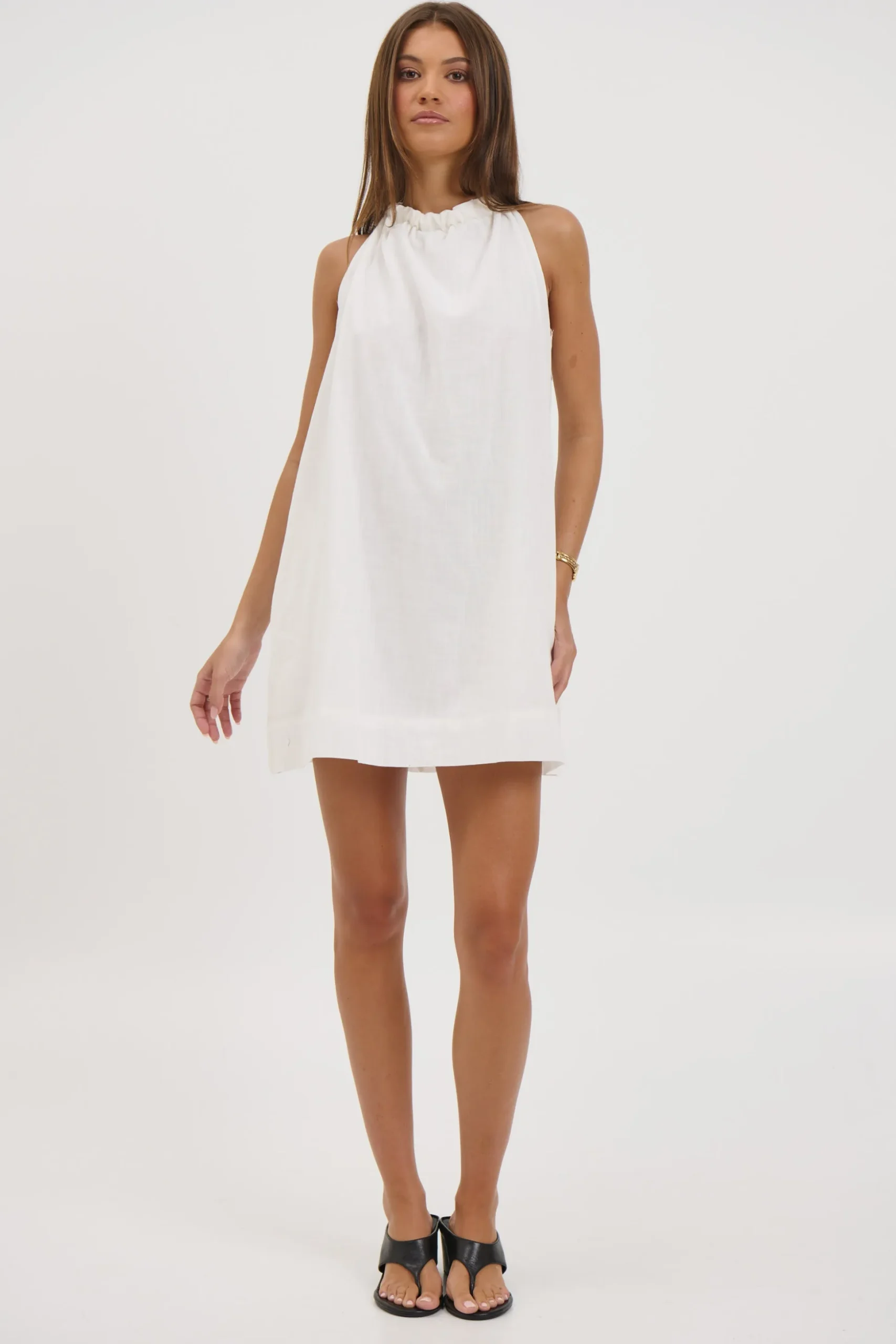 Novie Mini Dress White