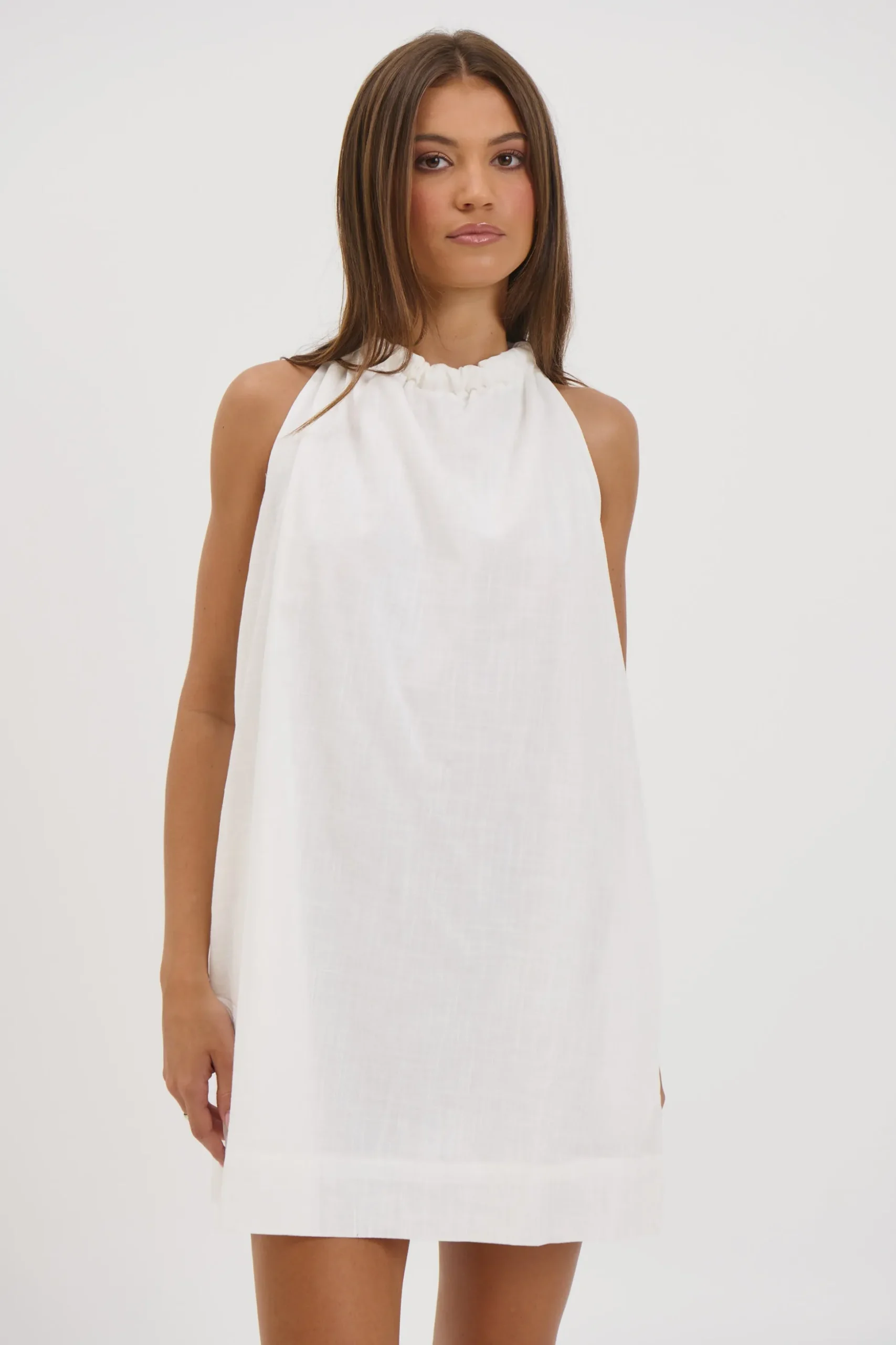 Novie Mini Dress White