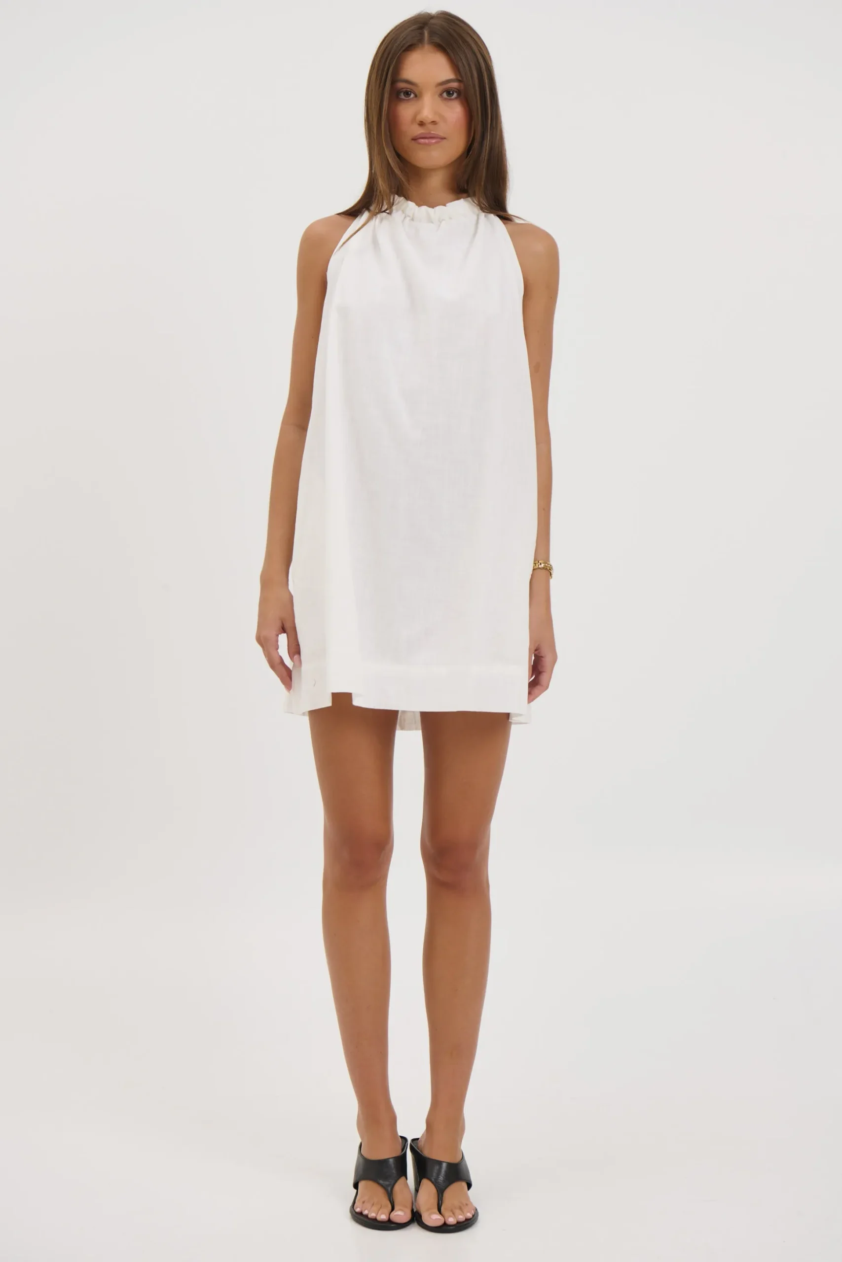 Novie Mini Dress White
