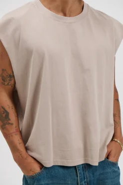 NTH Crop Box Tank Stone