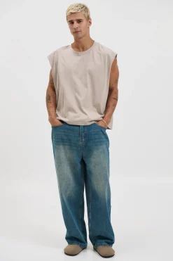 NTH Crop Box Tank Stone